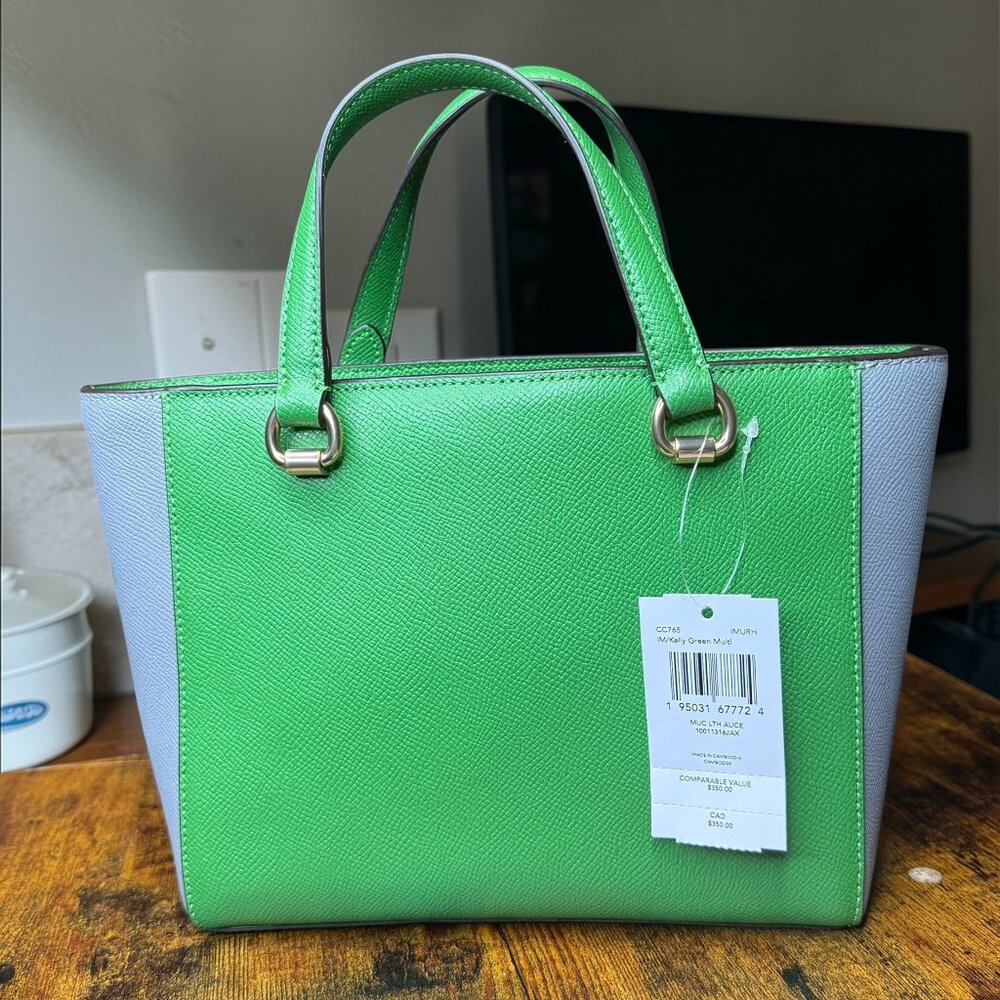 Coach 2022 Alice Satchel in Color block - Picture 2 of 11